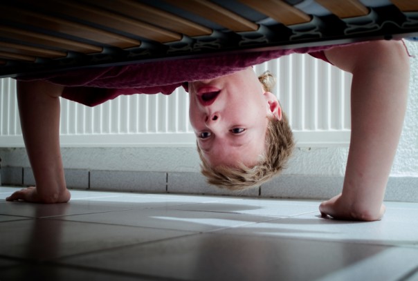 Looking Under Bed