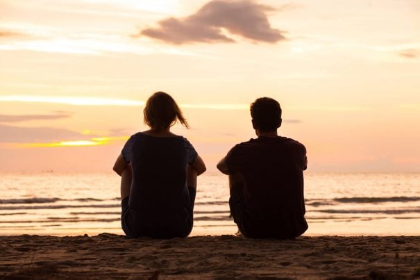 couple on beach, relationship questions