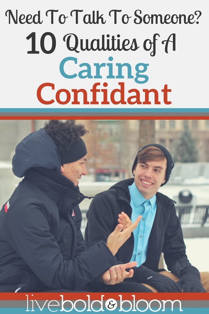 I need someone to talk to but it needs to be a caring person. In this post I'll share 10 qualities of the right kind of help.