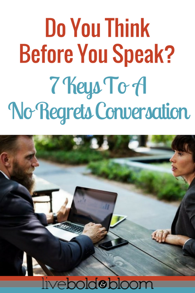 How To Think Before You Speak (7 Steps To Avoid Embarrassment)