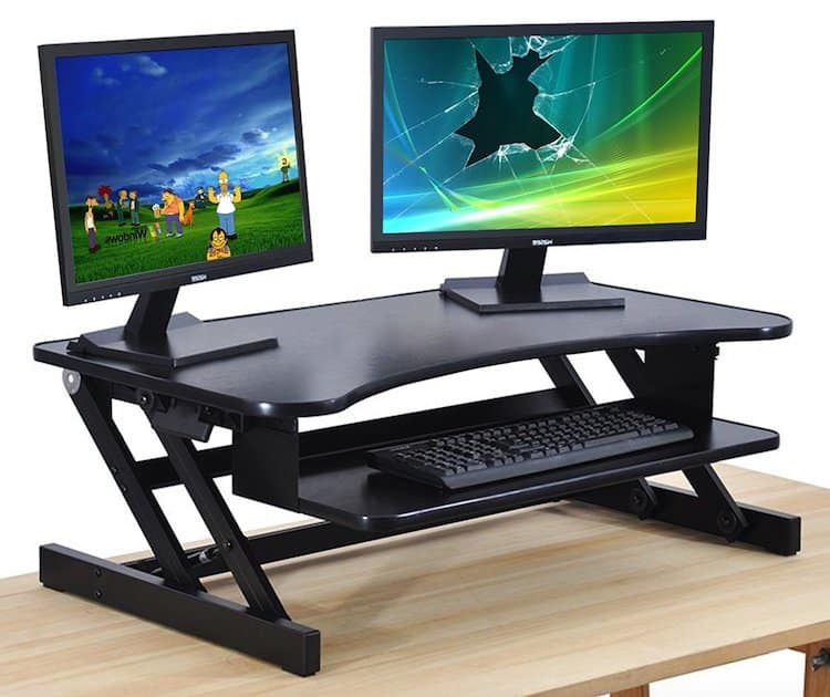 DeskRiser standing desk