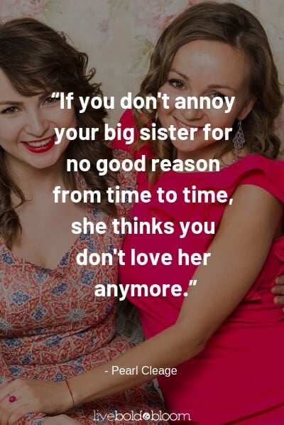 quotes about sister bond