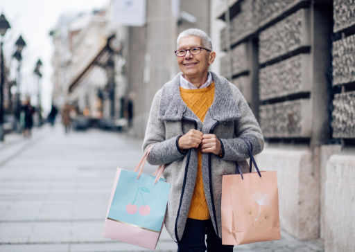 woman carrying shopping bag fun Things to Do Alone