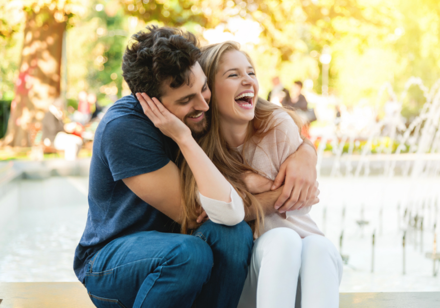 couple sweet and laughing how to be a better wife