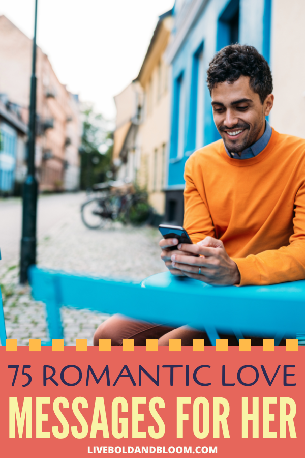 75 Romantic Love Messages for Her to Touch Her Heart – Self Help Resources