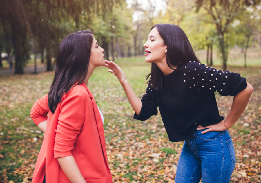 women arguing outdoors Why Are People So Mean?