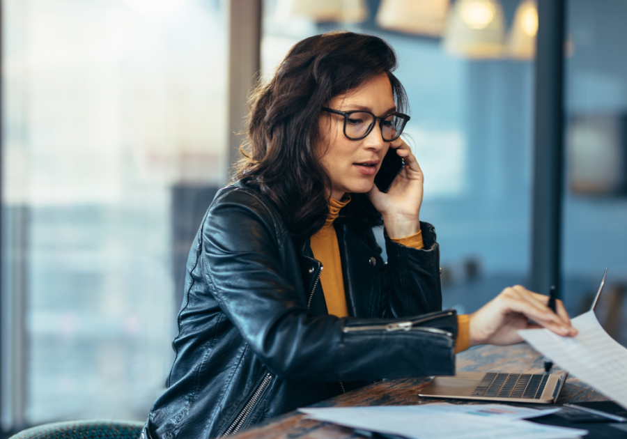 woman in office at desk signs you will never marry
