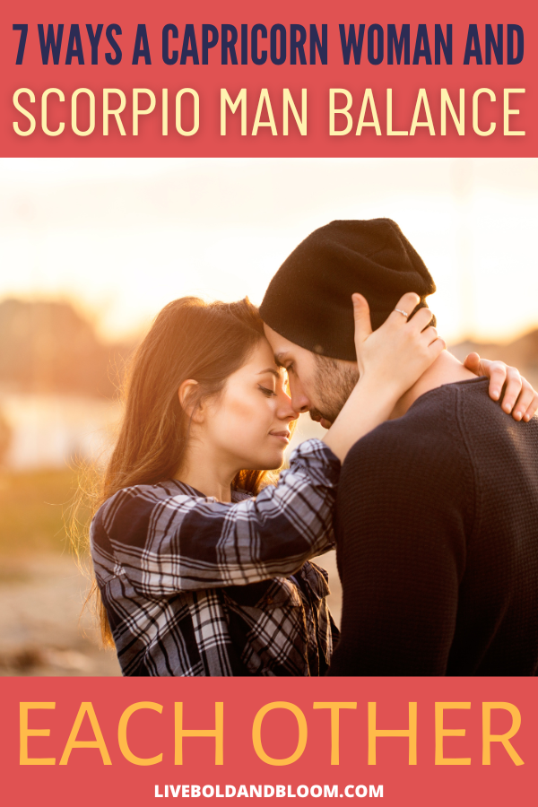 7 Ways a Capricorn Woman and Scorpio Man Balance Each Other